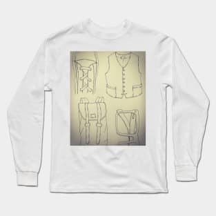 Fashion drawing Long Sleeve T-Shirt